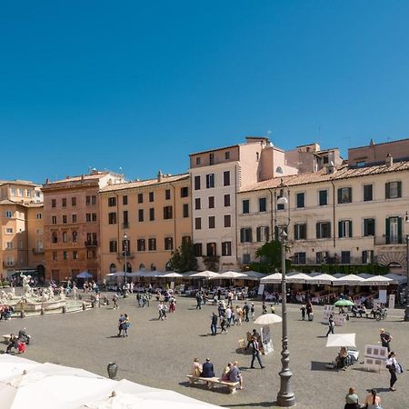New! Amazing Piazza Navona View Apartment Rome Exterior photo