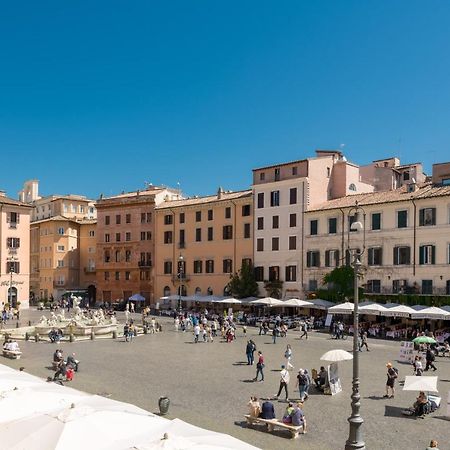 New! Amazing Piazza Navona View Apartment Rome Exterior photo