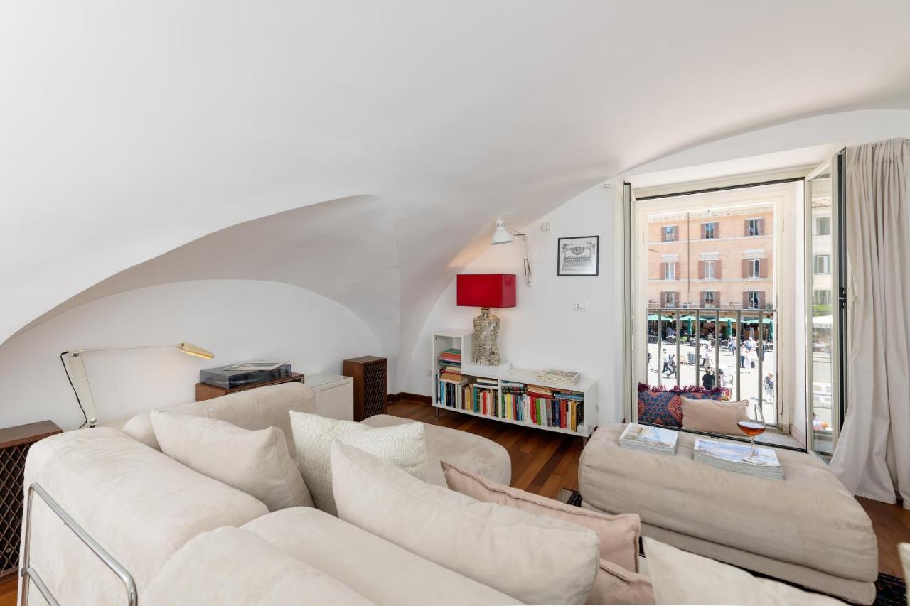 New! Amazing Piazza Navona View Apartment Rome Exterior photo
