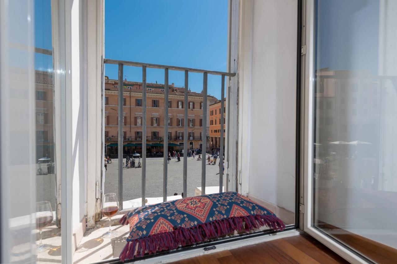 New! Amazing Piazza Navona View Apartment Rome Exterior photo
