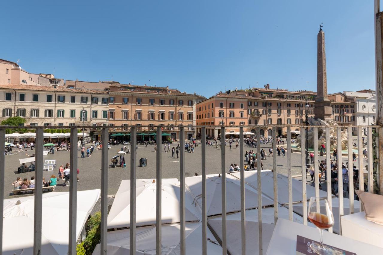 New! Amazing Piazza Navona View Apartment Rome Exterior photo