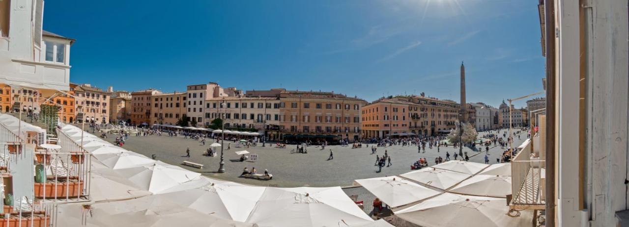 New! Amazing Piazza Navona View Apartment Rome Exterior photo