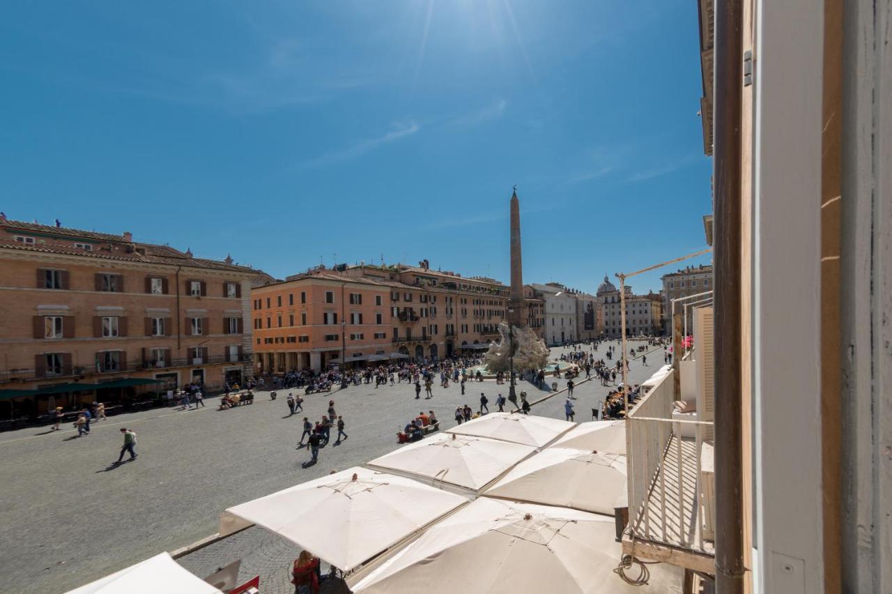 New! Amazing Piazza Navona View Apartment Rome Exterior photo